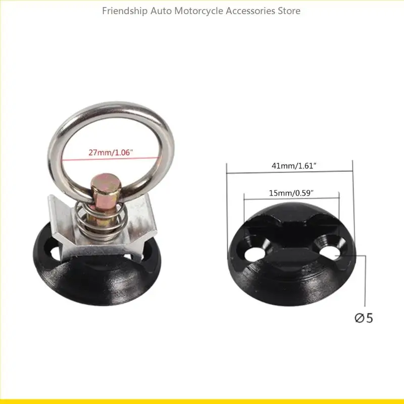 SZCH Heavy Duty Track Tip Down Rings Accessories