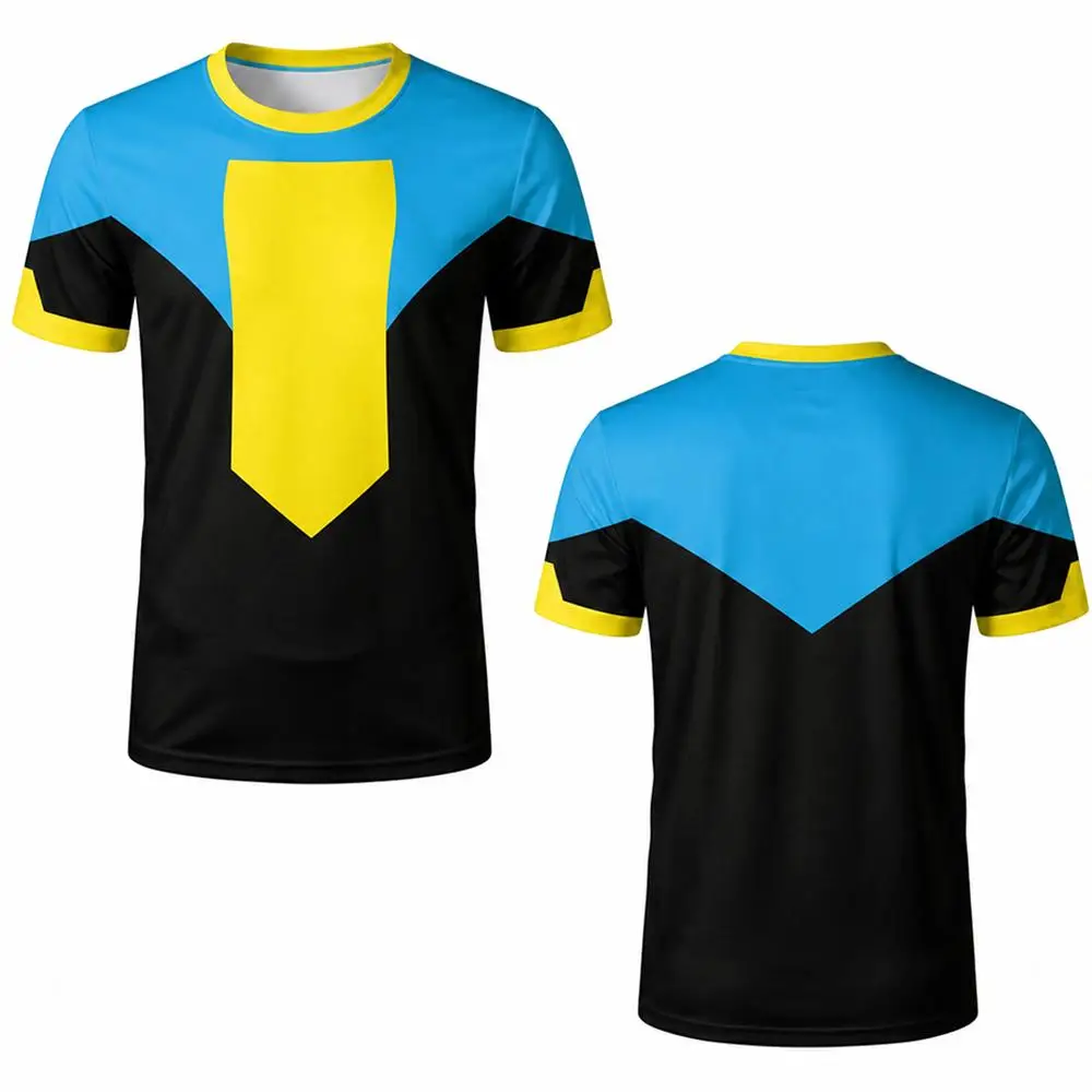 

New Anime Graphic 3D Print T-Shirt for Invincible Fans And Cosplay Tees Men's And Women's Summer Casual Fashion Crew Neck Top