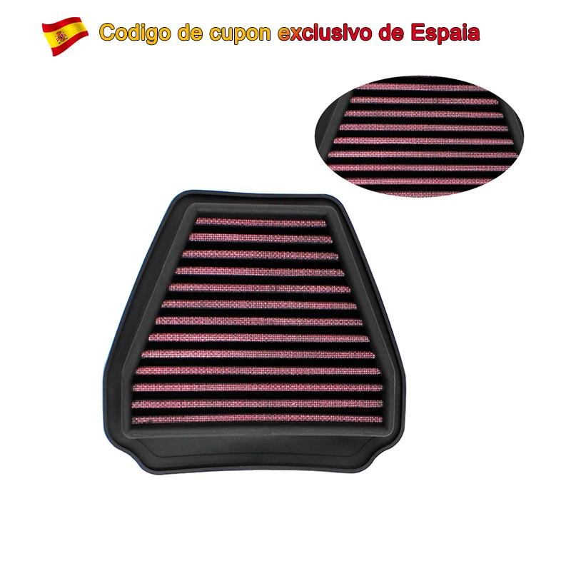 Filtro de Aire de Alto Flujo para Motocicleta, Limpiador de Admisión para HONDA RS150 FS150 Winner 150 Supra GTR150 SONIC 150R Moto 17210-K56-V00