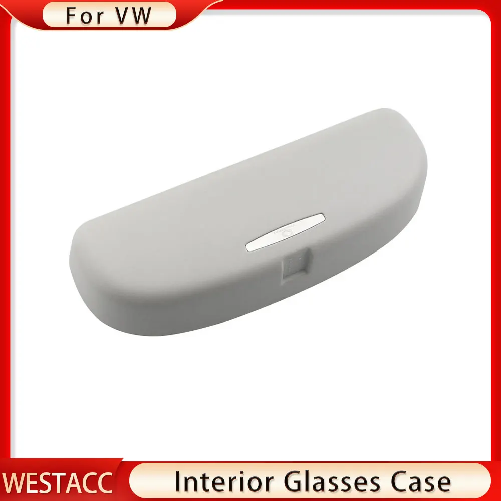 Car Sunglasses Holder Glasses Case for Volkswagen VW Tiguan Passat B8 Golf 7 MK7 Touran 2016 - 2019 Storage Box Accessories