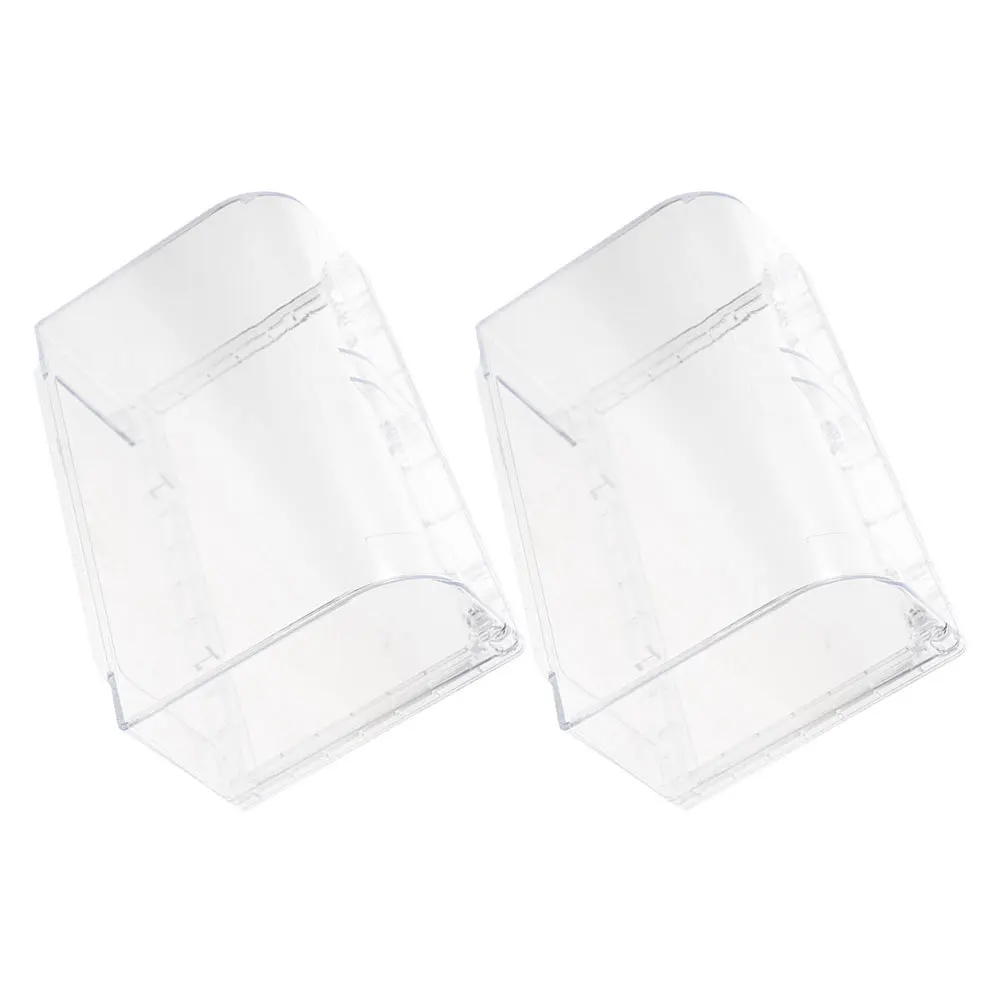 

2Pcs Waterproof Outlet Cover Adhesive Wall Socket Protector Waterproof Bathroom Home Office Plug Protection