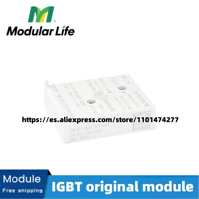 

SKIIP26AC12T4V1 SKIIP26AC126V1 SKIIP23AC126V1 SKIIP24AC126V1 SKIIP25AC126V1 IGBT NEW AND ORIGINAL MODULE