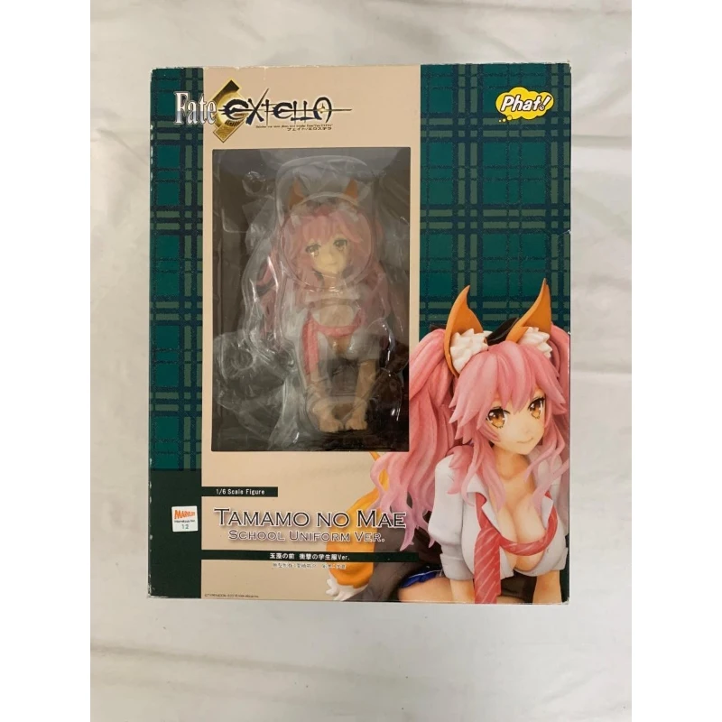 

Оригинальный новый Phat! Школьная форма Fate Grand Order Tamamo no Mae Impact Ver. 1/7 масштаб аниме фигурка модель Коллекционный подарок
