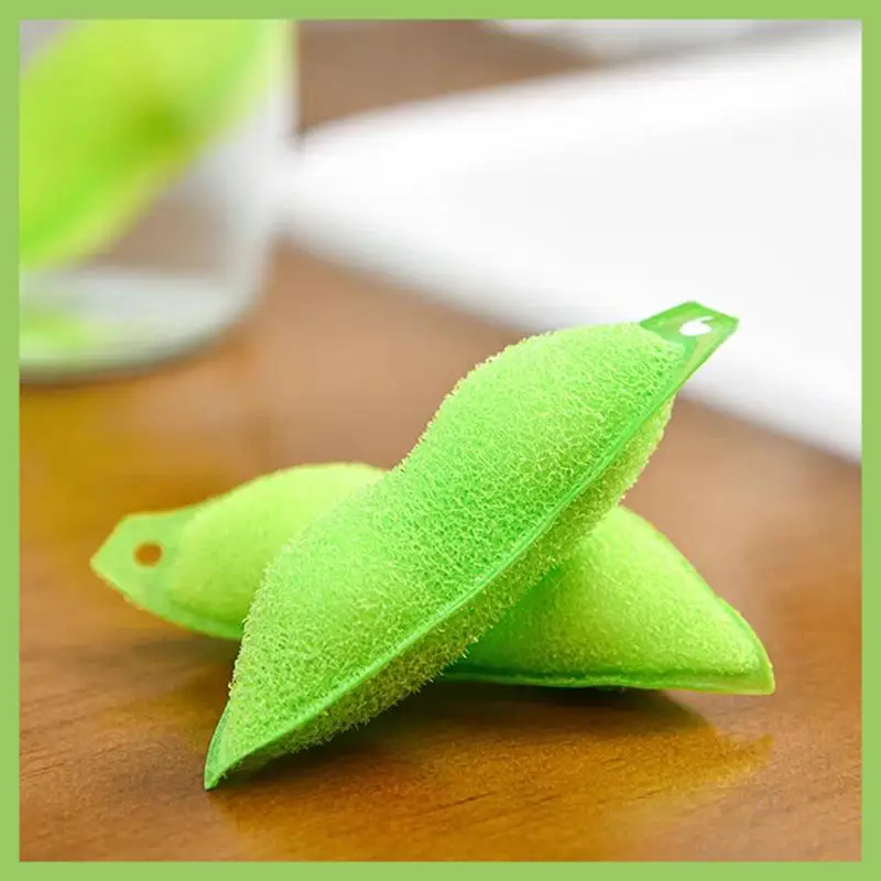 

18 шт., губка для чистки бутылок с зеленой фасолью, кухонная щетка для чистки чашек, многоразовая губка для чистки бутылок, стеклянная бутылка, простая установка