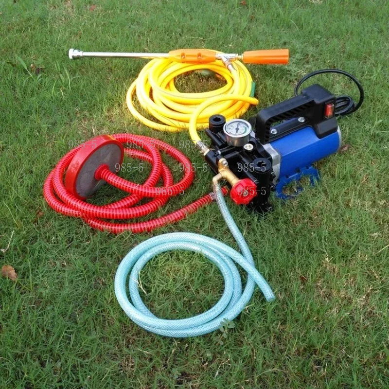12V-220V Electric High Pressure Sprayer Plunger Pump Agricultural Irrigation Car Wash Spraying Machine