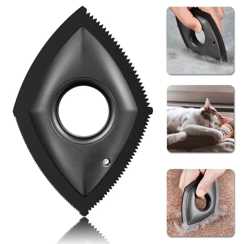 4 Modes Pet Hair Remover Comb Brush Cat Dog Hair Detailer Cleaning Tool Carpet Sofa Cloth Car Seat Rubber Reusable Pet Combs