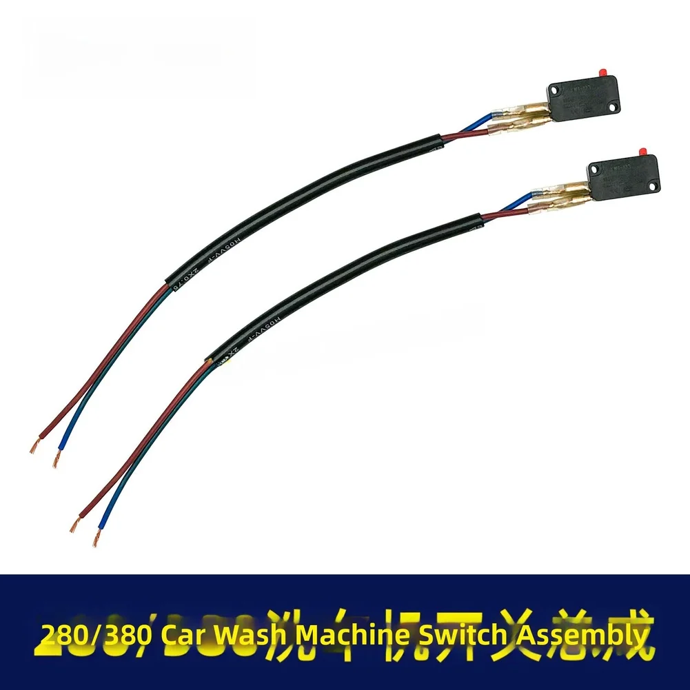 Car Washer Machine Reversing Switch Assembly for 280/380 PSI Pressure Washer Applications Power Control 16mm Mounting