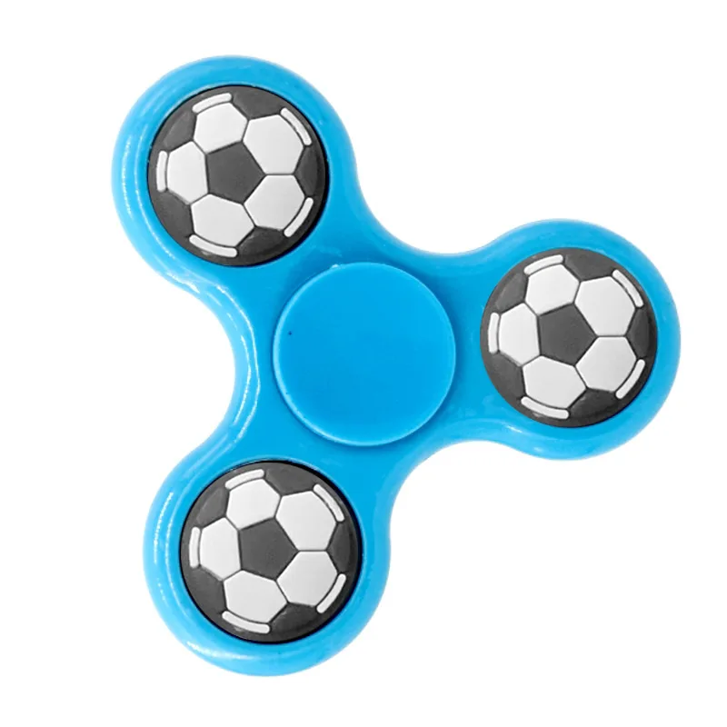 10 قطعة سوبر بأسعار معقولة مطلي ثلاث أوراق جيروسكوب ببصمة الإصبع الكهربائية كتلة حديد معدنية لعبة جيروسكوب الإصبع #6