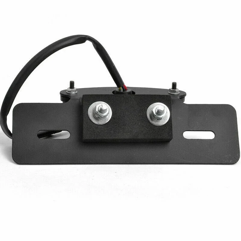 دراجة نارية 12 فولت LED الفرامل الخلفية الذيل ضوء وقف لوحة ترخيص أضواء لشاحنة ATV مقطورة مقهى المتسابق لهوندا مقهى المتسابق #5