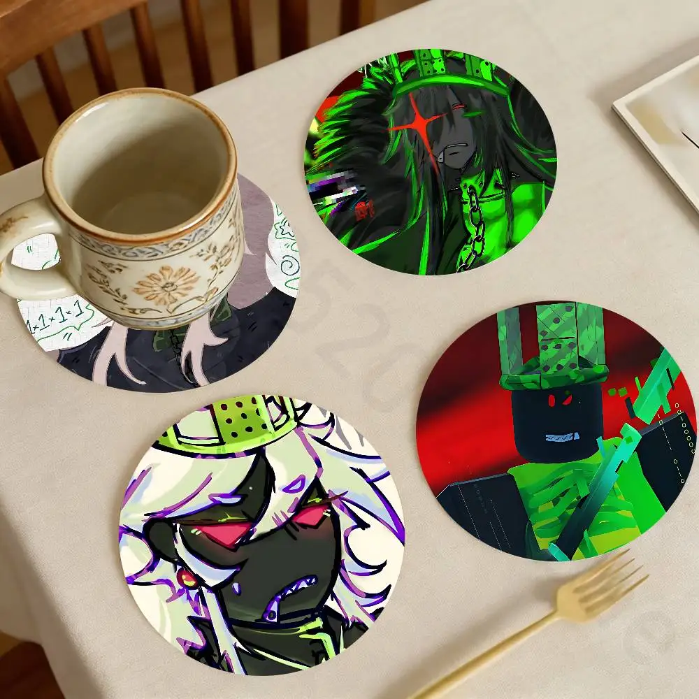 1x1x1x1 Wooden Theme Desktop Heat Mats Home Decor Coffee Mug Coasters For Office Restaurant