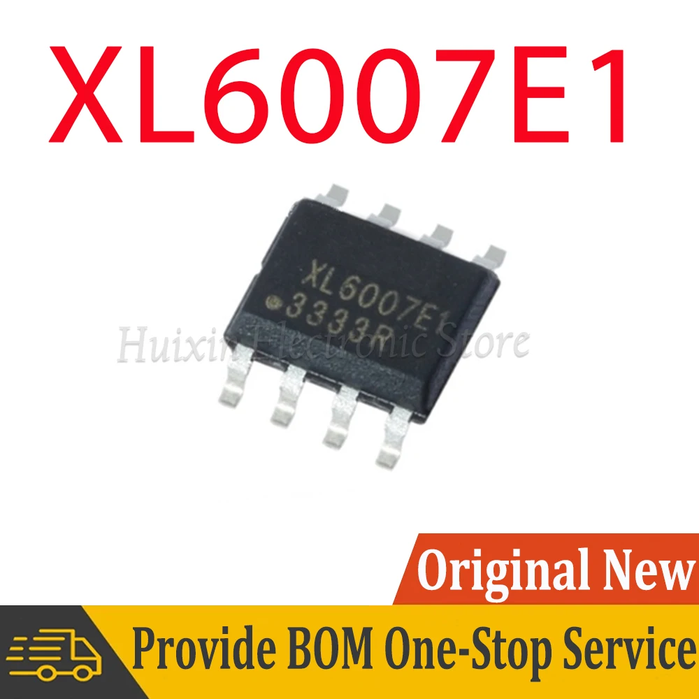 

2-10pcs XL6007E1 SOP-8 XL6007 6007E1 6007 SOP8 2A 60V 400khz Boost Step Up LED Constant Current Driver IC Chip New Original