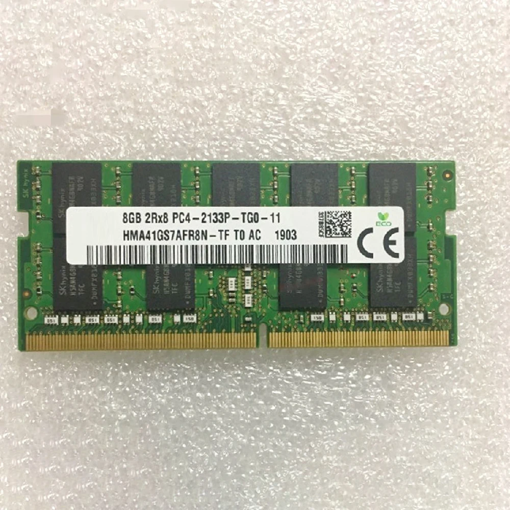 1PCS  HMA41GS7AFR8N-TF 8G PC4-2133P ECC For SKhynix Memory