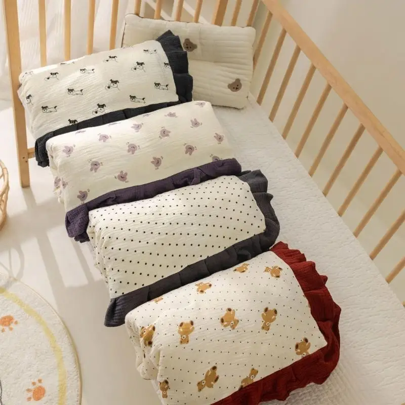 Colchas cama infantis F3KC, cobertor para recém-nascidos, presente chuveiro para berço carrinho criança