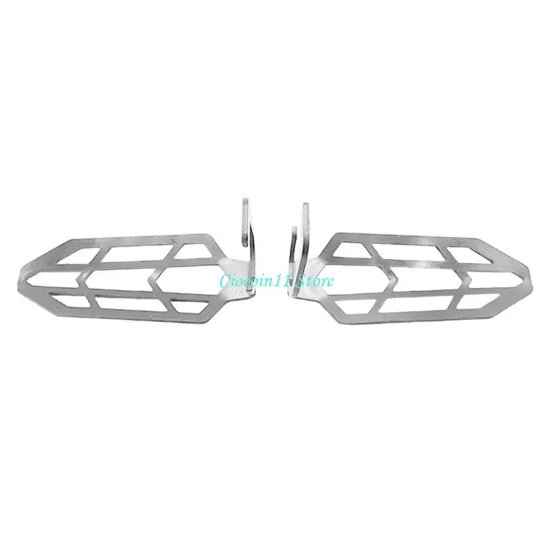 Y1UB Motorcycle Turn Light Guard Cover Aluminum Turn Grille Cover Protective Guard