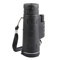 40x60 High Powered Telescope Outdoor Optical Portable Green Coating Monocular Brightness Long Distance Camp Hiking Travel