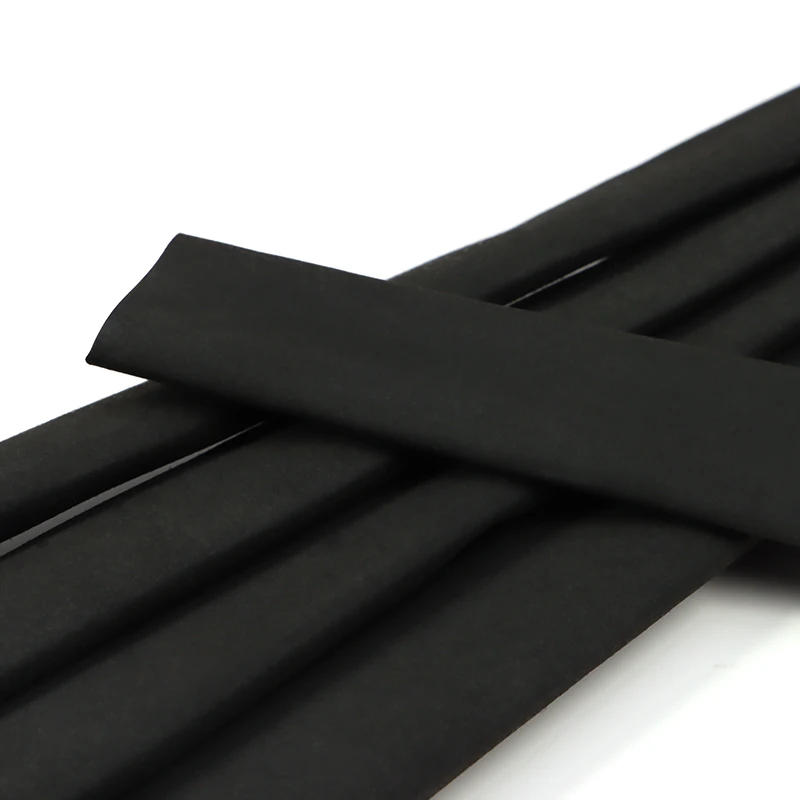 1.6m New Non Slip Heat Shrink Tube Solid Color 18mm ~ 40mm Waterproof Cover Bicycle Handle Protector Anti Skid Fishing Rod Wrap
