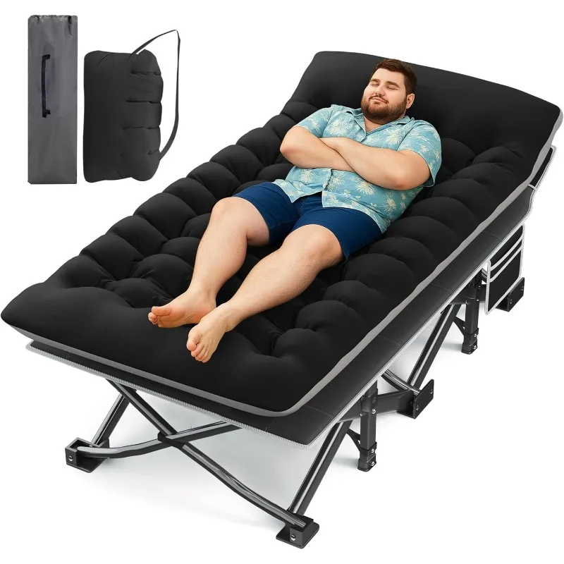Single Black Cot