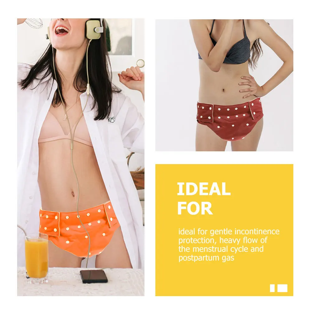 

2 шт. подгузники для взрослых, многоразовые моющиеся липкие герметичные регулируемые подгузники для недержания талии для домашней больницы, подгузники для пожилых людей