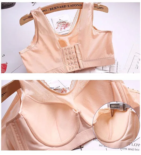 Push up bra with padding for big chest cotton bra Sexy lace underwire BH 85C 90C 95C 100C 105C 105D 100D 95D 90D 85D 80C C3314