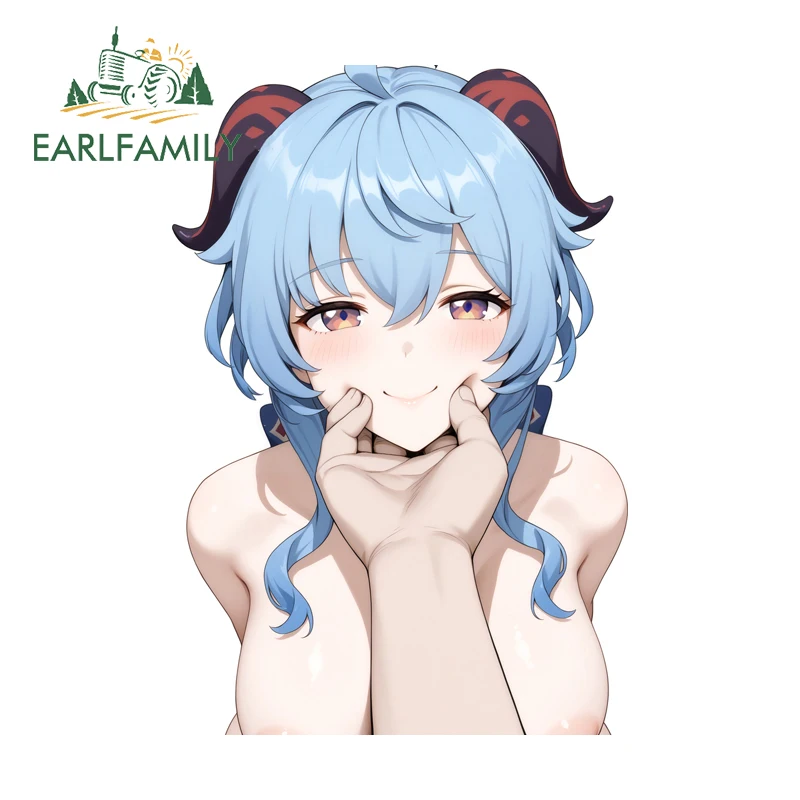 

EARLFAMILY Gan Yu игровой персонаж Genshin Impact автомобильные наклейки внешний караван креативная наклейка устойчивая к царапинам автомобильные аксессуары