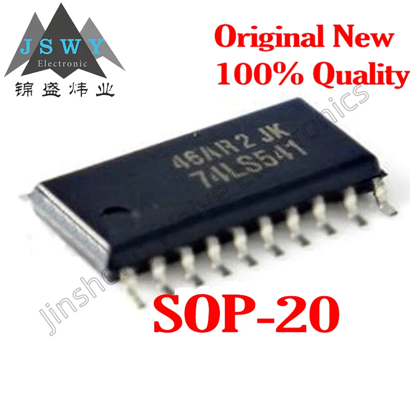 

(1-2 pcs) SN74LS541NSR SOP-20 74LS541 Original Octal Buffer and Line Driver Tri-State Output Non-Inverting In Stock