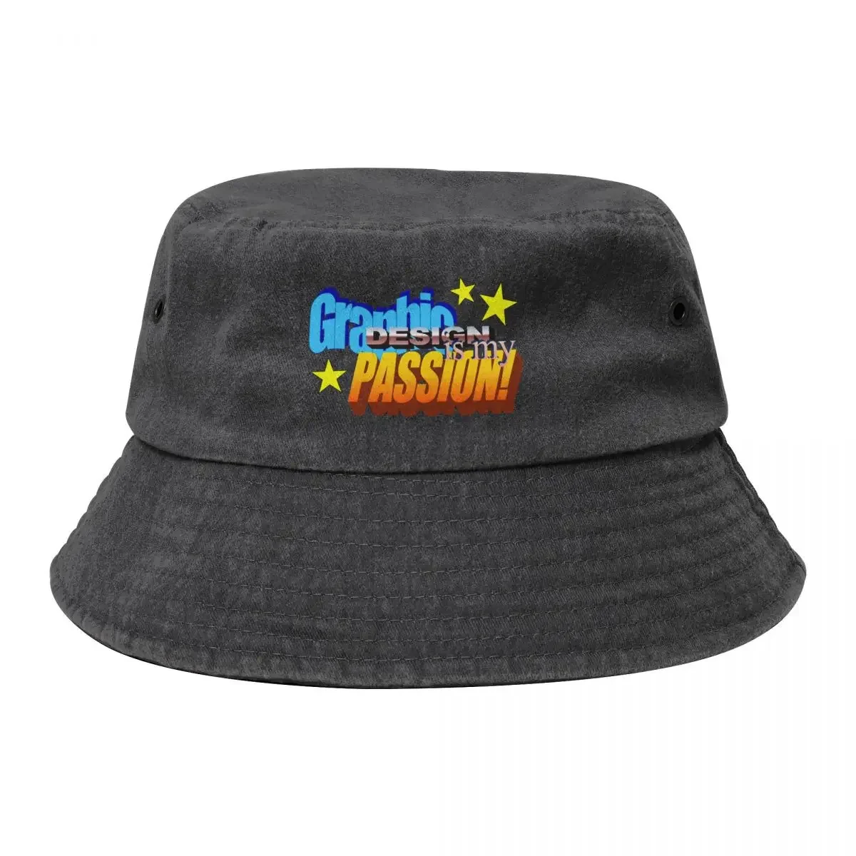 Graphic Design Is My Passion! Bucket Hat New In Hat western Hat Men's Caps Women's