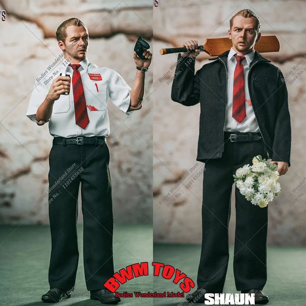 

YANTOYS JR03 1/6 Scale Collectible Zombie Shaun 12Inch Movable Man Soldier Full Set Action Figure Model Toys for Fans