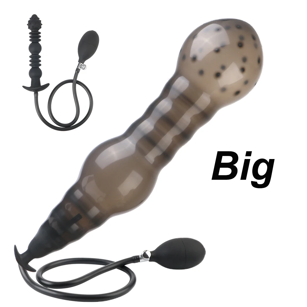 Godemichet de Énergie de la Prostate pour Homme et Femme, Jouets Sexuels, Grand Godemichet Anal, Super Énorme, Gonflable, Extensible, Dilatateur Vaginal Anal, 18