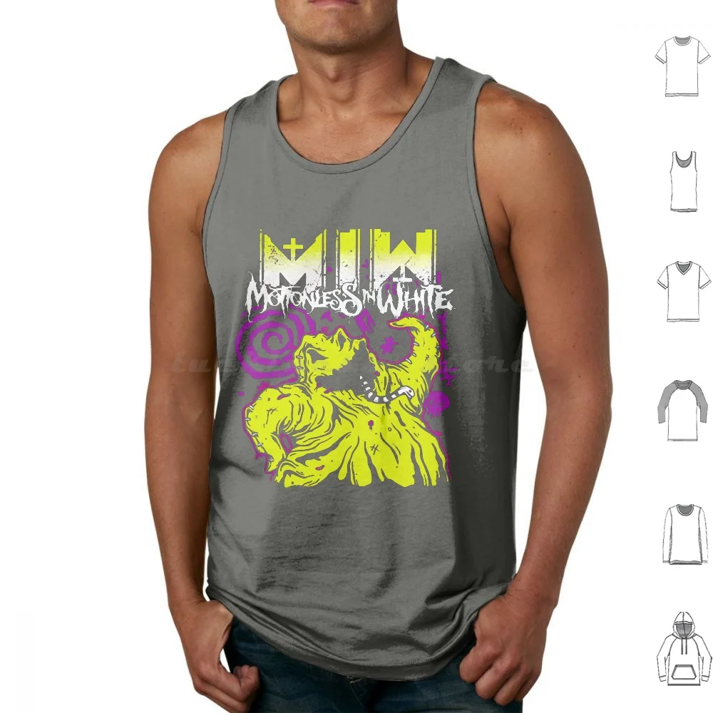 Motionless In White Oogie Boogie Unisex Tank Tops Print Cotton Motionless In White