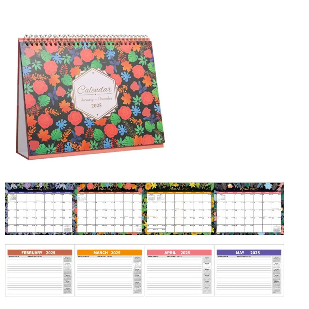 

12-Month 2025 Desktop Calendar Efficient Scheduling To Do List Table Planner Calendar Exquisite Countdown