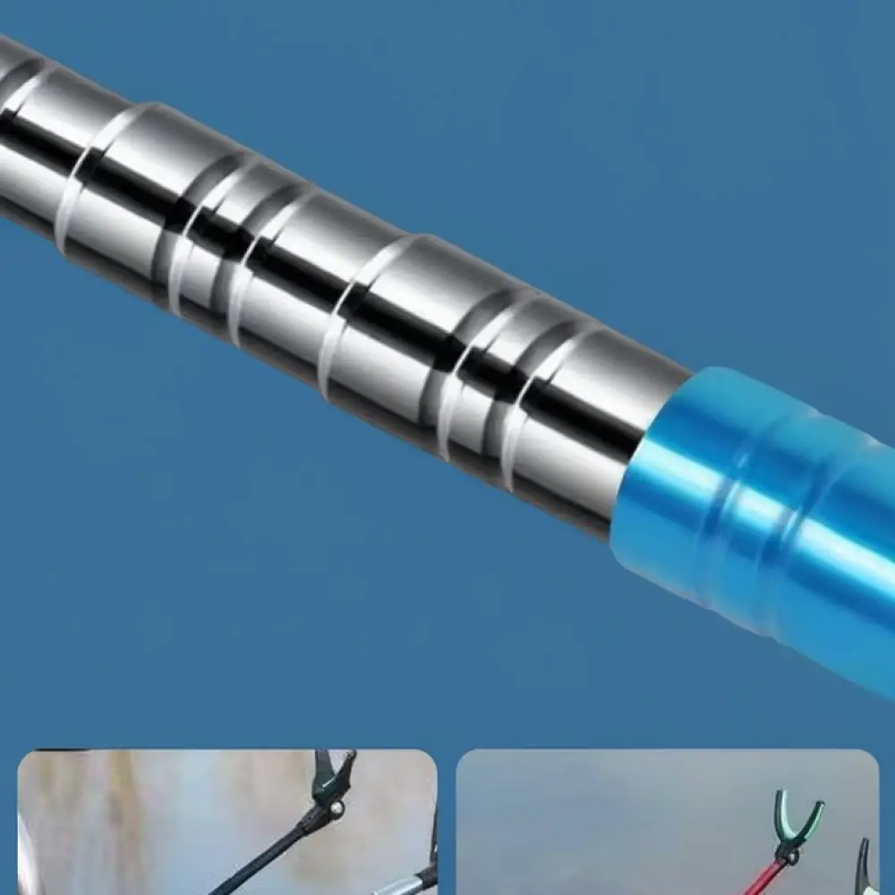 Adjustable Stainless Steel Fishing Pole Bracket Ground Insert Stand Durable Support For Carp Fishing Outdoor Tools