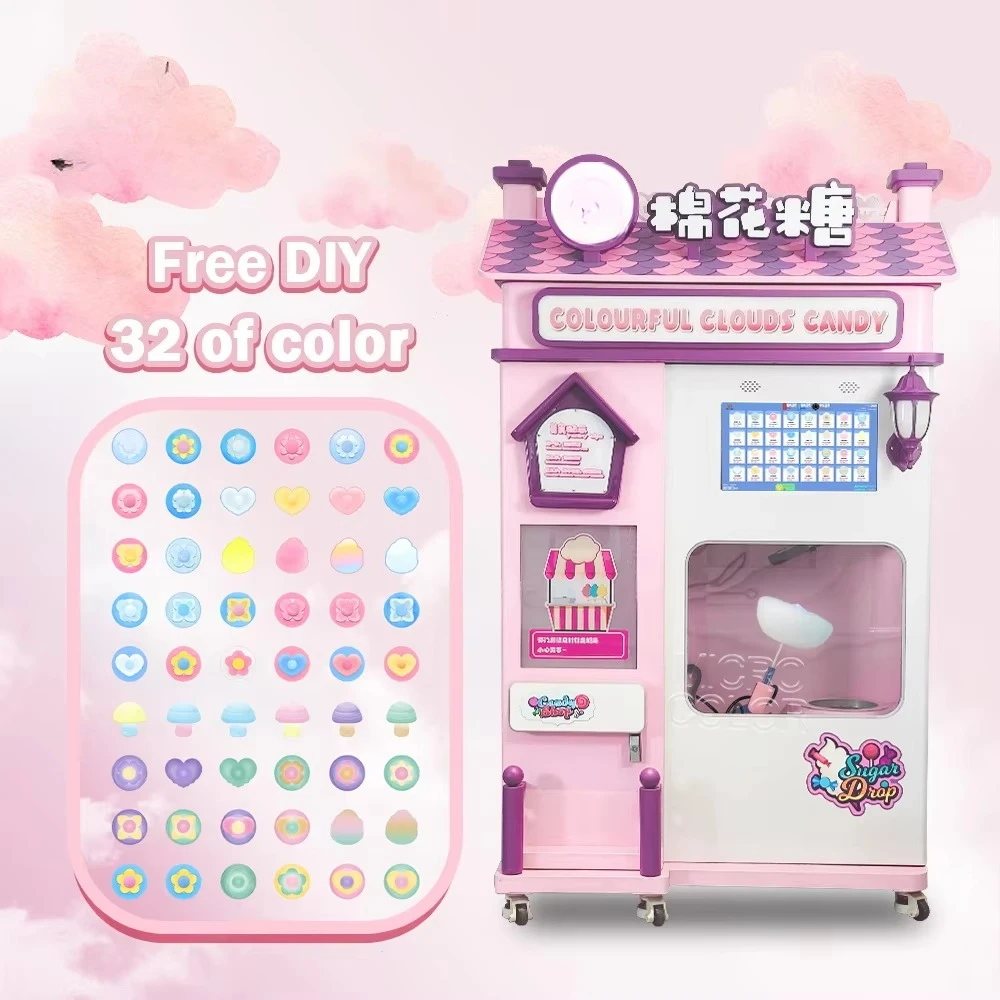 High Quality Cotton Candy Vend - Candy Vending Machine recension och pris