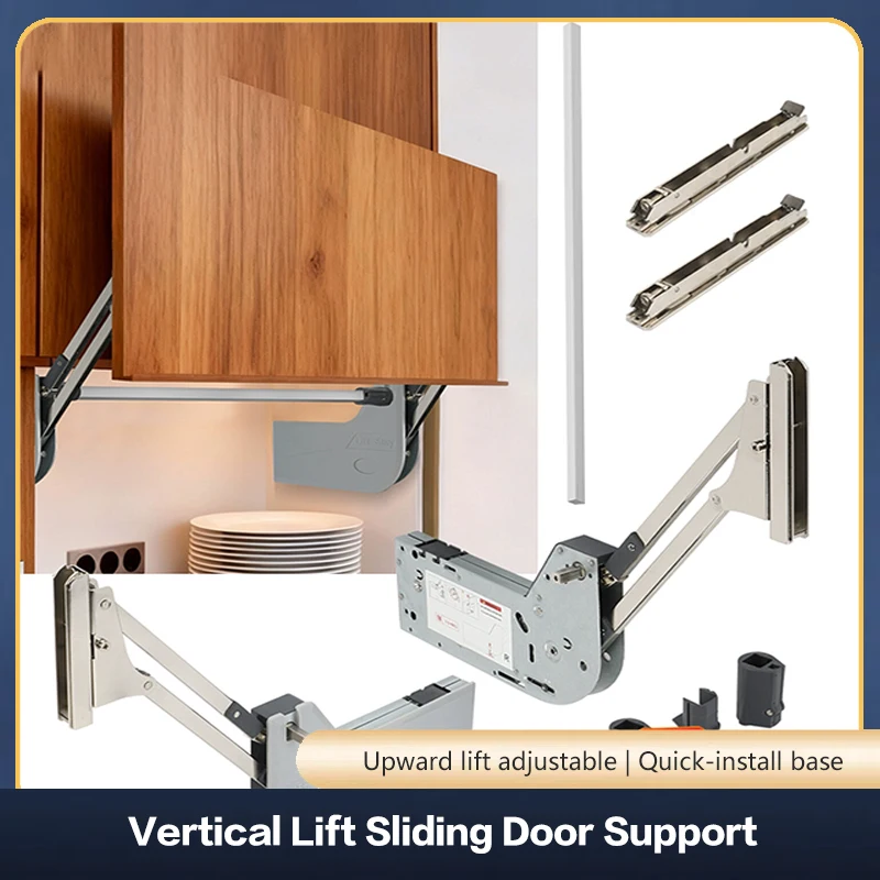 

Vertical Lift Flip Cabinet Door Gas Spring Hydraulic Buffer Stop Anywhere Translation Support Rod Upward Folding Door Hardware