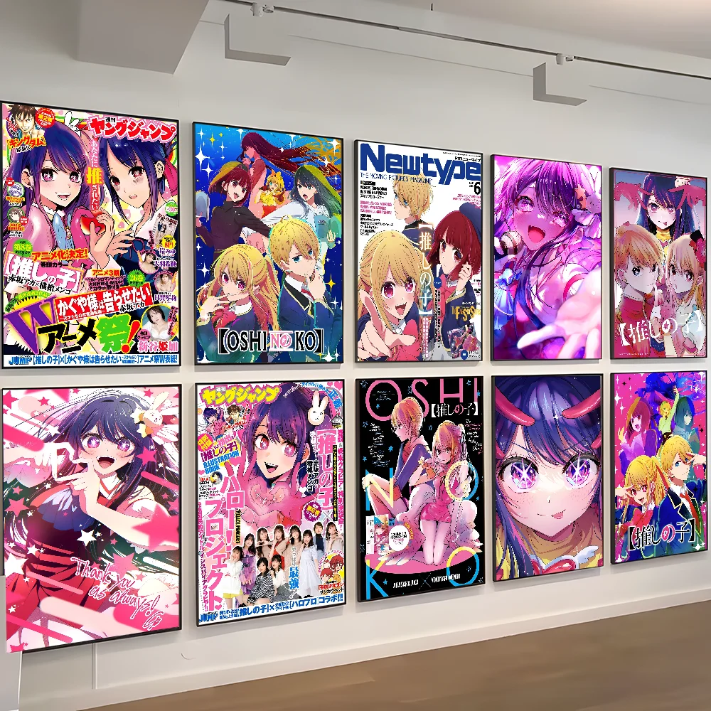 Oshi-no-Ko Anime Anime Posters Sticky HD Quality Poster Wall Art Painting Study Wall Decor