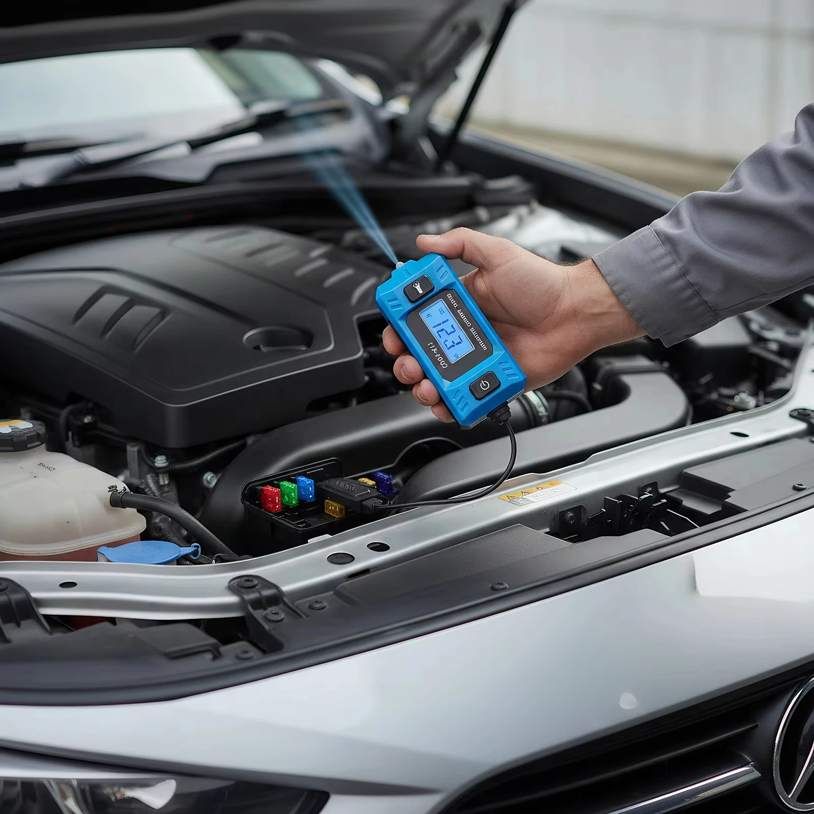 12V Auto Fuse Current Testing Tool 0.01~19.99A Car Circuit Leakage Analyzer Backlight Fault Diagnostic Detector