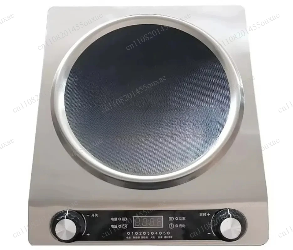 3000W Portable Induction Cooker, Commercial Industrial Household Dual Use Hot Pot Cooktop