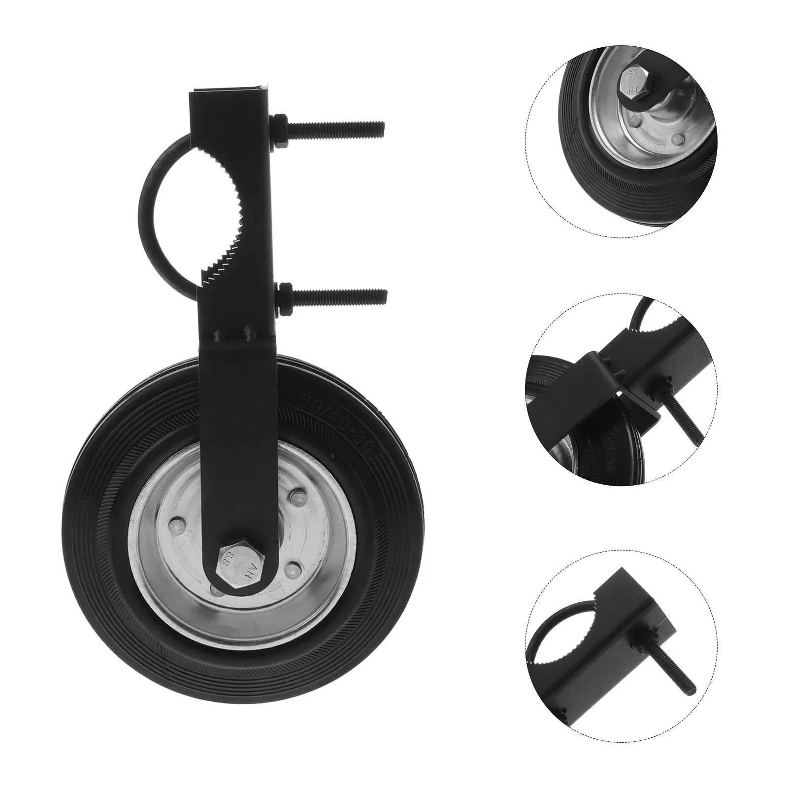 

Farm Gate Wheel Heavy Duty Metal Support Wheel for Gate Outdoor Fence Caster Smooth Movement Farm Gates Caster