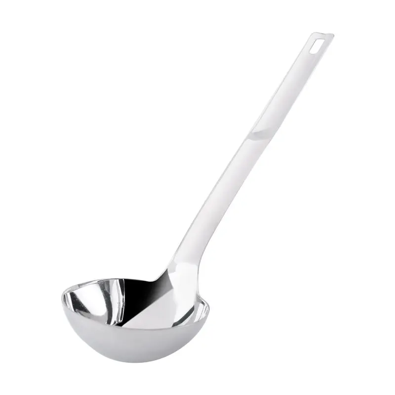 ABKJ-Oil Seperator Spoon, Stainless Steel Oil Filter Spoon Soup With Long Handle Oil Soup Cooking Strainer Filter Soup Ladle