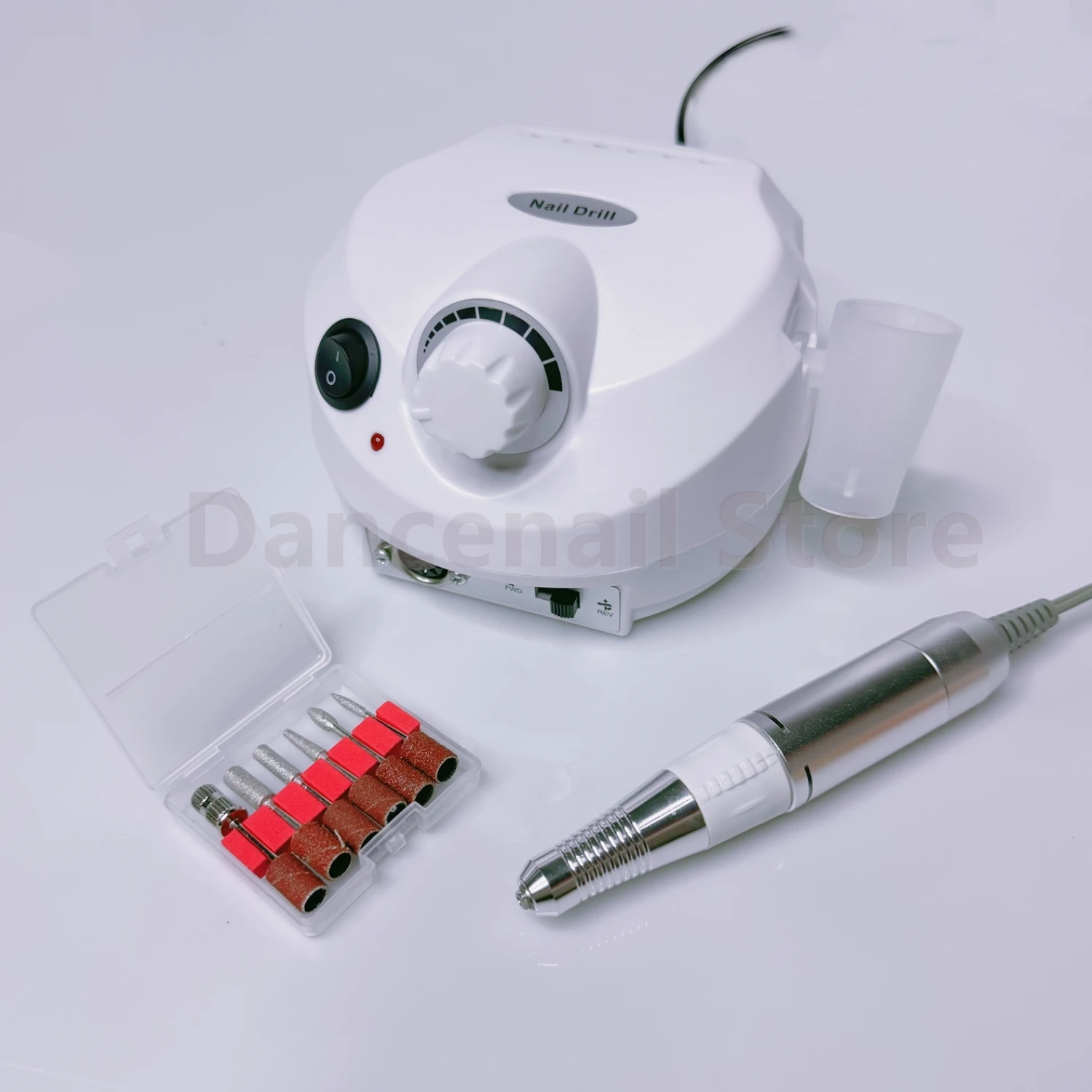 

Профессиональная электрическая дрель для ногтей, 30000 об/мин, домашний салон, полировка, маникюр, педикюр, удаление буфера Dremel