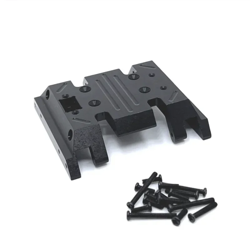 Metal Chassis Skid Plate Center Transmission Gearbox Mount Base 1/12 RC Crawler Car Upgrade Parts for MN128 MN86 MN86S 86K 86KS