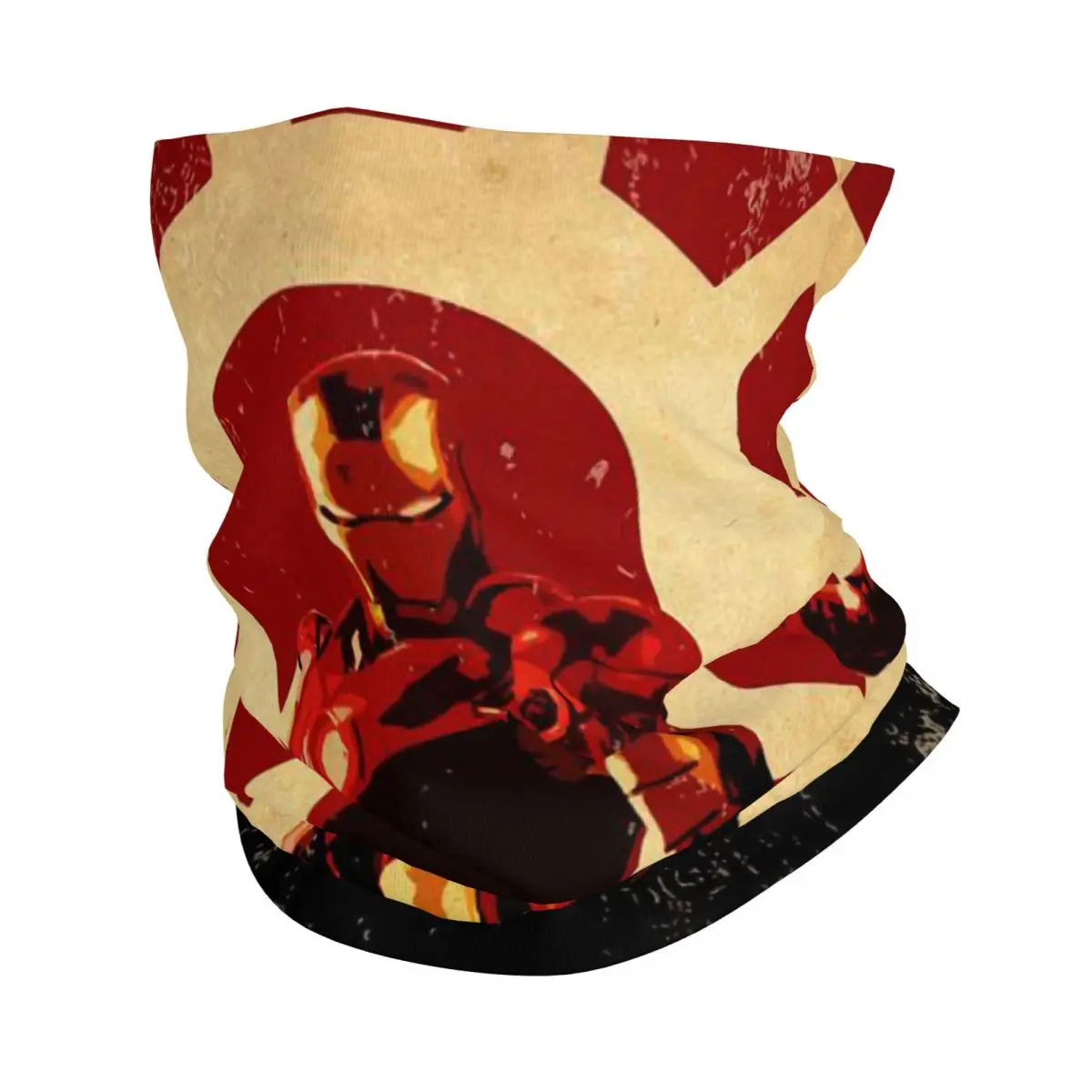 Waiting Fight Bandana Neck Gaiter Motorcycle Club Marvel Iron Man Face Mask Running Unisex Adult All Season