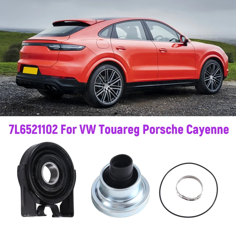 Driveshaft Center Support Bearing Boot Kit For VW Touareg For Porsche Cayenne 7L6521102 7L0 521 407