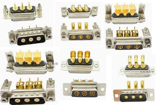 1PCS   High current D-SUB of car needle   3W3  Male and female d-sub high current connector