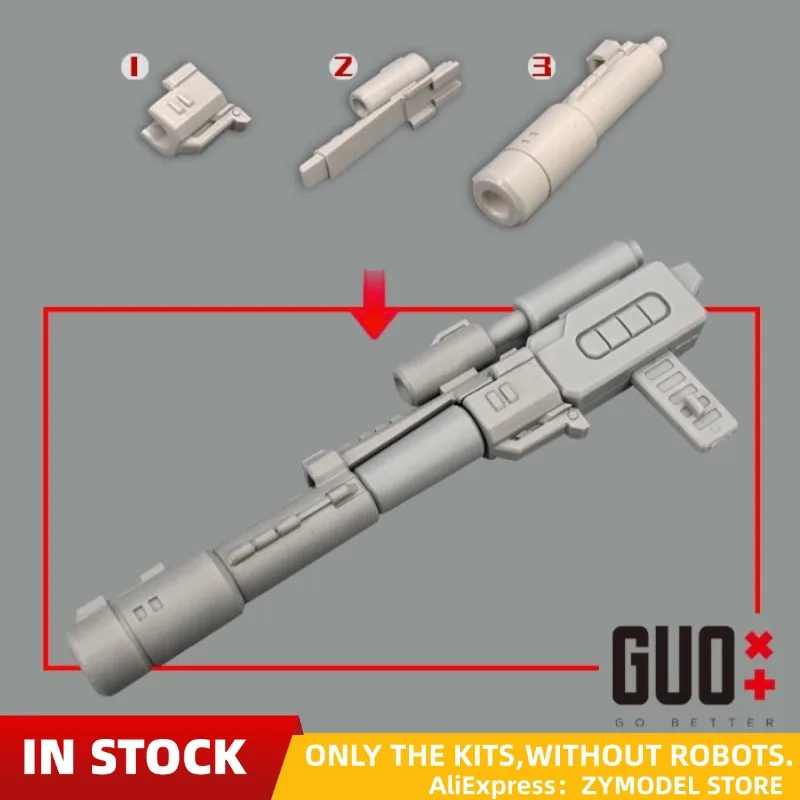 3D DIY Accessories Upgrade Kit Gun Component Parts For MS-TOYS Bruticus (G1 Repainting VER)