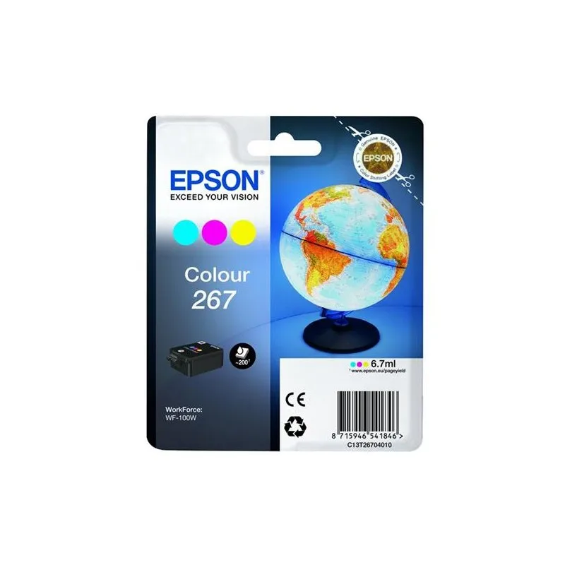 Epson T267 Color Original ink cartridge-C13T26704010 T267 tintasycartuchos.com