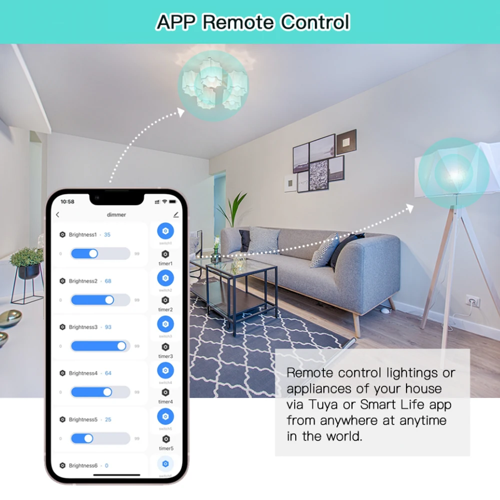 Imagem -02 - Tuya Dimmer Controlador Wifi Rj45 Rs485 Módulo de Comutação Via Yandex Alice Google Assistente Casa Alexa Controle Voz Mqtt Kc868-d16