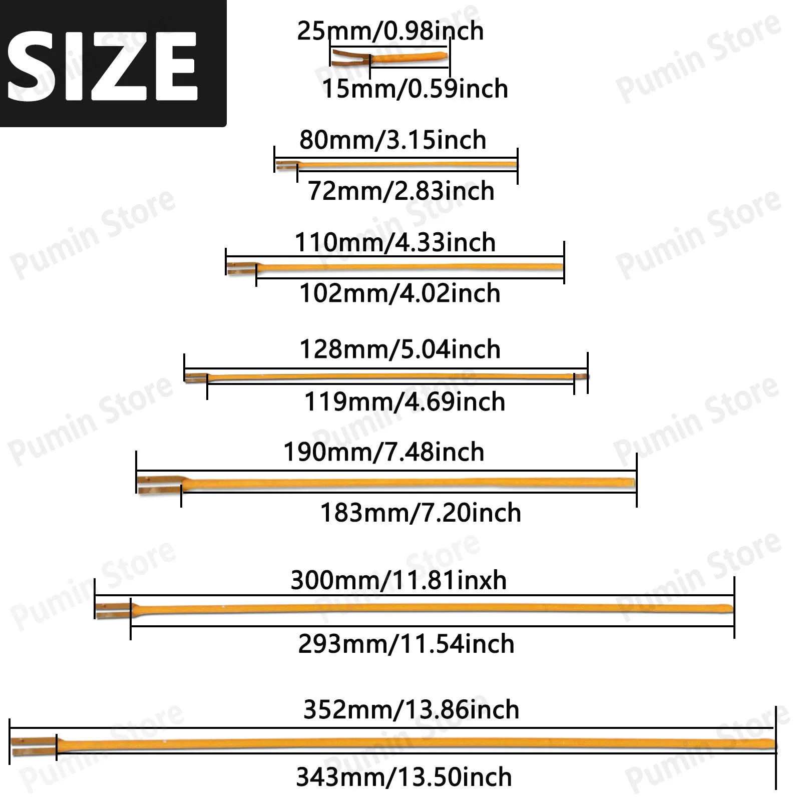 10pcs LED Filament 3V Warm White 25/80/110/128/190/300/352mm 50mA Diode Flexible Filament Light Bulb Can Be Cut Freely
