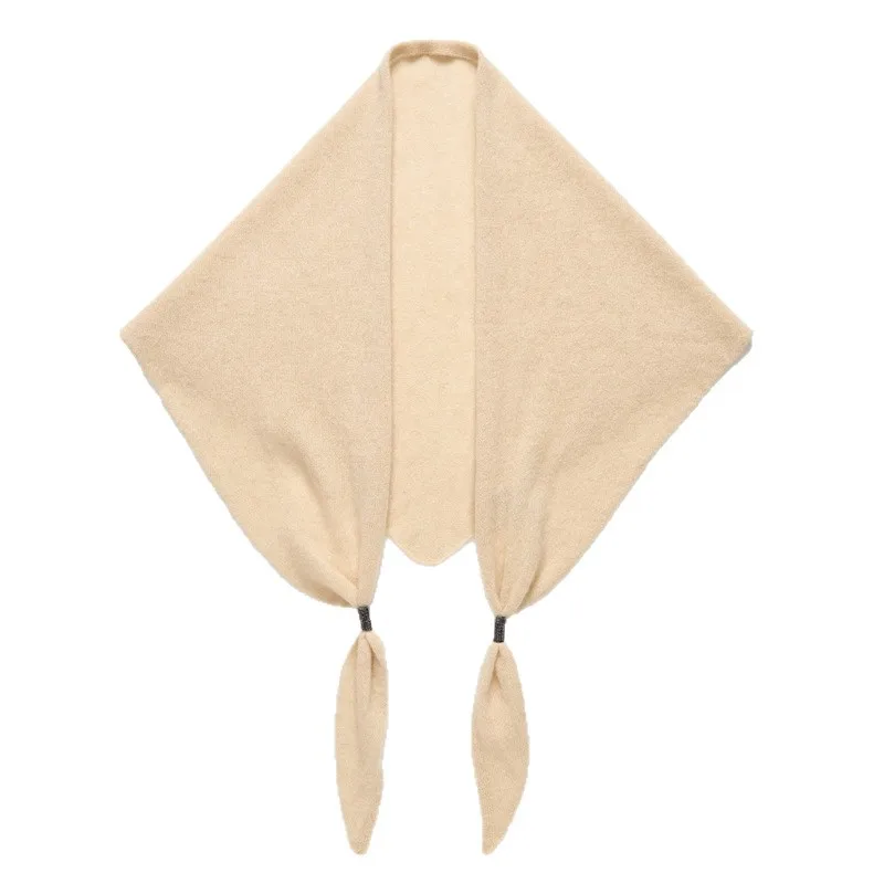 

Треугольная шаль из чистого кашемира, шарфы, накидки