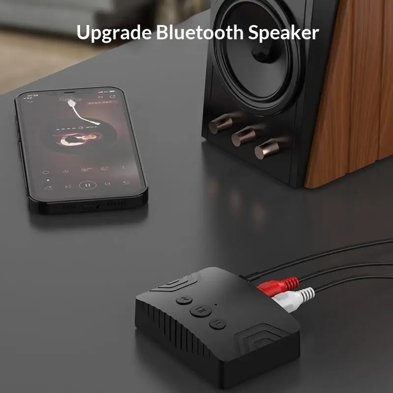 NFC Bluetooth 5.3 Audio Receiver 3.5mm AUX  USB Stereo Music Wireless Adapter Support U Disk Play For Car Kit Speaker Amplifi