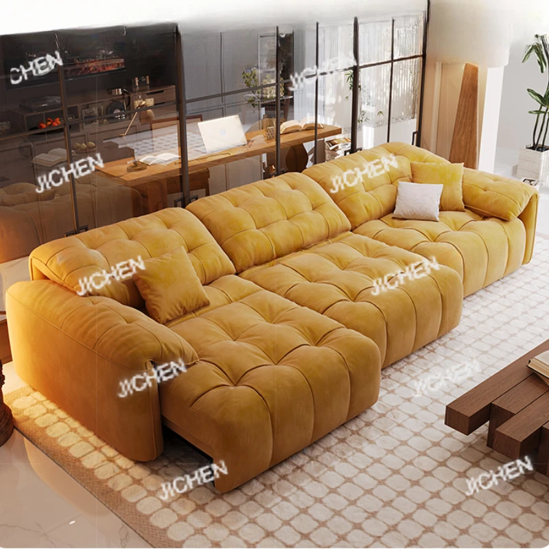 

Luxury Living Room Sofas Large European Nordic Electric Modern Foldable Puffs Couch Bed Chaise Designer Divani Home Furniture